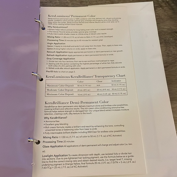 Keratin Complex Hair Color Swatch Book - Picture 6 of 6